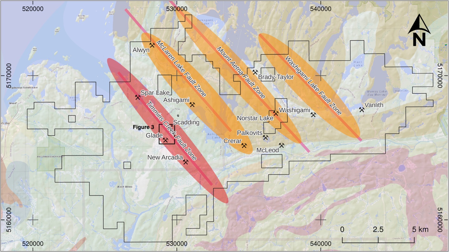Figure 2 – ESP Fault Structures MAP